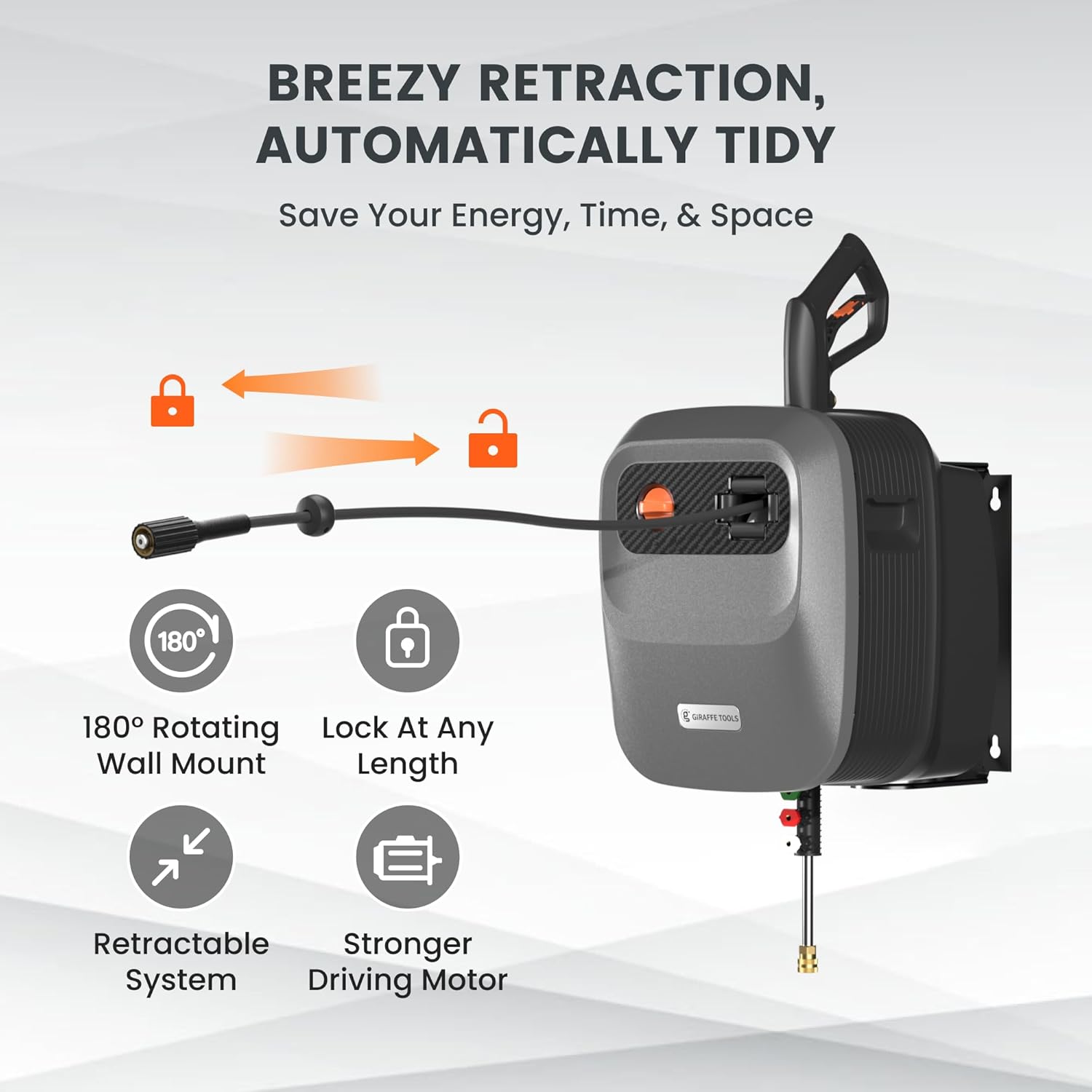 WallMount Power Pressure Pro Washer