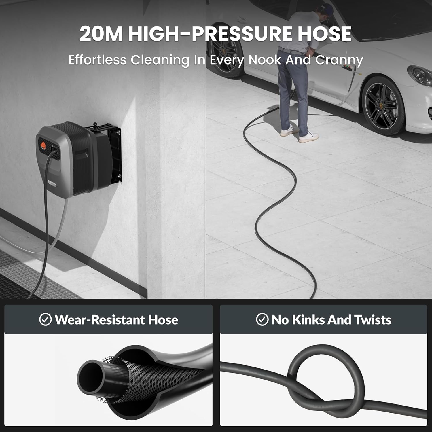 WallMount Power Pressure Pro Washer